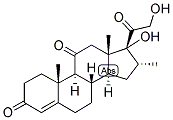 16ALPHA-METHYLCORTISONE Struktur