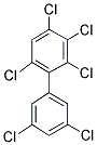 2,3,3',4,5',6-HEXACHLOROBIPHENYL Struktur