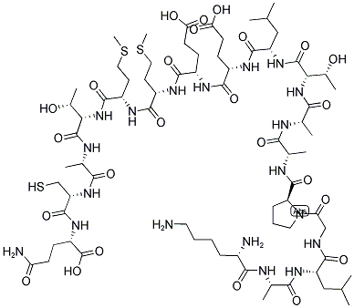 GAG P24 CA (203-219) Struktur