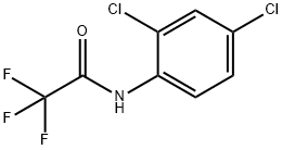 N-(2,4-DICHLOROPHENYL)-2,2,2-TRIFLUOROACETAMIDE Struktur