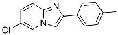 6-CHLORO-2-(4-METHYLPHENYL)IMIDAZO[1,2-A]PYRIDINE Struktur