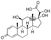 1,4-PREGNADIEN-11-BETA, 17,20-TRIOL-3-ONE 21-CARBOXYLIC ACID Struktur