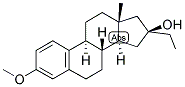 1,3,5(10)-ESTRATRIEN-16ALPHA-ETHYL-3, 16BETA-DIOL 3-METHYL ETHER Struktur