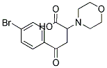 4-(4-BROMOPHENYL)-2-MORPHOLINO-4-OXOBUTANOIC ACID Struktur