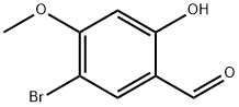 5-BROMO-2-HYDROXY-4-METHOXY-BENZALDEHYDE Struktur