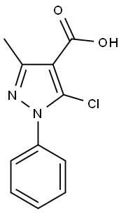 5-CHLORO-3-METHYL-1-PHENYL-1H-PYRAZOLE-4-CARBOXYLIC ACID