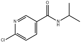 6-CHLORO-N-ISOPROPYLNICOTINAMIDE Struktur