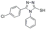 5-(4-CHLORO-PHENYL)-4-PHENYL-4H-[1,2,4]TRIAZOLE-3-THIOL Struktur