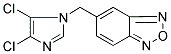 5-[(4,5-DICHLORO-1H-IMIDAZOL-1-YL)METHYL]-2,1,3-BENZOXADIAZOLE Struktur