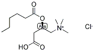 HEXANOYL-L-CARNITINE CHLORIDE Struktur