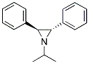 TRANS-1-ISOPROPYL-2,3-DIPHENYLAZIRIDINE Struktur