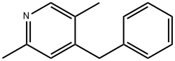 4-BENZYL-2,5-DIMETHYLPYRIDINE Struktur