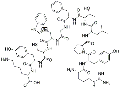 ARG-TYR-PRO-LEU-THR-PHE-GLY-TRP-CYS-TYR-LYS Struktur