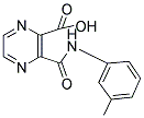 3-{[(3-METHYLPHENYL)AMINO]CARBONYL}PYRAZINE-2-CARBOXYLIC ACID Struktur