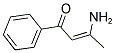 3-AMINO-1-PHENYL-BUT-2-EN-1-ONE Struktur