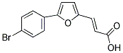 3-[5-(4-BROMO-PHENYL)-FURAN-2-YL]-ACRYLIC ACID Struktur