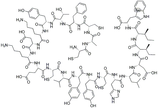 [ALA2] ENDOTHELIN-3, HUMAN Struktur