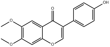 GLYCITEIN-7-O-METHYL ETHER Struktur