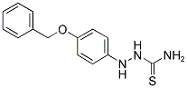 4-(4-BENZYLOXYPHENYL)THIOSEMICARBAZIDE Struktur