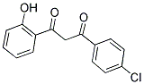 1-(4-CHLOROPHENYL)-3-(2-HYDROXYPHENYL)PROPANE-1,3-DIONE Struktur