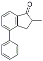 2-METHYL-4-PHENYL-1-INDANONE Struktur