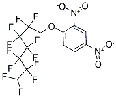 7-(2,4-DINITROPHENOXY)-1,1,2,2,3,3,4,4,5,5,6,6-DODECAFLUOROHEPTANE Struktur