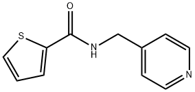 N-(4-PYRIDYLMETHYL)-2-THIENYLFORMAMIDE Struktur