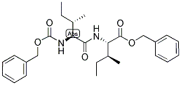 CBZ-L-ILE-ILE BENZYL ESTER Struktur