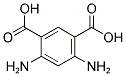 1,3-BENZENEDICARBOXYLIC ACID, 4,6-DIAMINO- Struktur