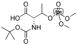 BOC-THR(PO3ME2)-OH Struktur