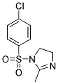 1-[(4-CHLOROPHENYL)SULFONYL]-2-METHYL-4,5-DIHYDRO-1H-IMIDAZOLE Struktur