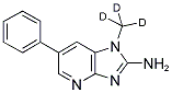2-AMINO-1-(TRIDEUTEROMETHYL)-6-PHENYLIMIDAZO[4,5-B] PYRIDINE Struktur