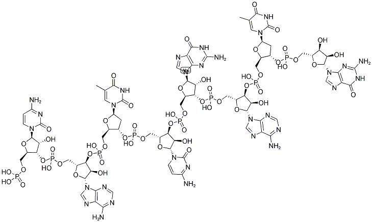 CATCGATG, 5'-PHOSPHORYLATED Struktur