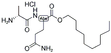 H-D-ALA-GLN-OCTADECYL ESTER HCL Struktur