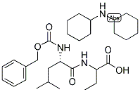 Z-LEU-DL-ABU-OH DCHA Struktur