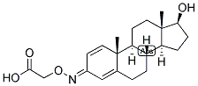 1,4-ANDROSTADIEN-17-BETA-OL-3-ONE CARBOXYMETHYLOXIME Struktur