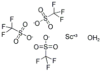 SCANDIUM (III) TRIFLUOROMETHANESULFONATE Struktur