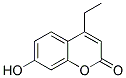 4-ETHOXY-7-HYDROXY-CHROMEN-2-ONE Struktur