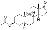 5-BETA-ANDROSTAN-3-BETA-OL-17-ONE ACETATE Struktur