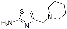 4-PIPERIDIN-1-YLMETHYL-THIAZOL-2-YLAMINE Struktur