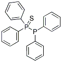 TETRAPHENYLBIPHOSPHINE MONOSULFIDE Struktur