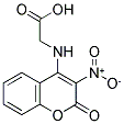 (3-NITRO-2-OXO-2 H-CHROMEN-4-YLAMINO)-ACETIC ACID Struktur