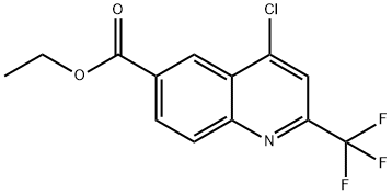 ETHYL 4-CHLORO-2-(TRIFLUOROMETHYL)QUINOLINE-6-CARBOXYLATE price.