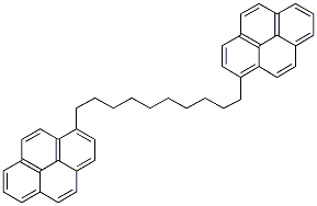 1,10-BIS-(1-PYRENE)DECANE Struktur