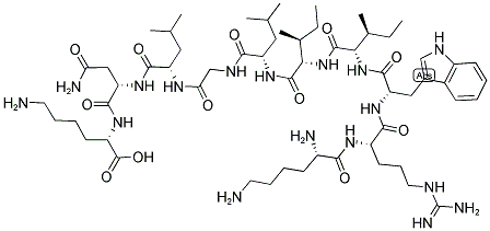 GAG P24 CA (131-140) Struktur