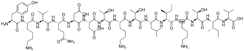 TYR-LEPTIN (26-39) (HUMAN) Struktur