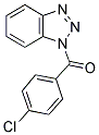 1-(4-CHLOROBENZOYL)-1H-BENZOTRIAZOLE Struktur