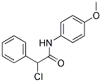 2-CHLORO-N-(4-METHOXYPHENYL)-2-PHENYLACETAMIDE Struktur