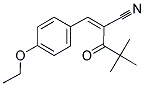 2-(2,2-DIMETHYLPROPANOYL)-3-(4-ETHOXYPHENYL)PROP-2-ENENITRILE