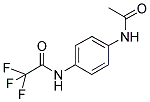 N-(4-(ACETYLAMINO)PHENYL)-2,2,2-TRIFLUOROACETAMIDE Struktur